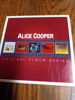 Alice Cooper Original 5 CD Box Set - Red Cover
